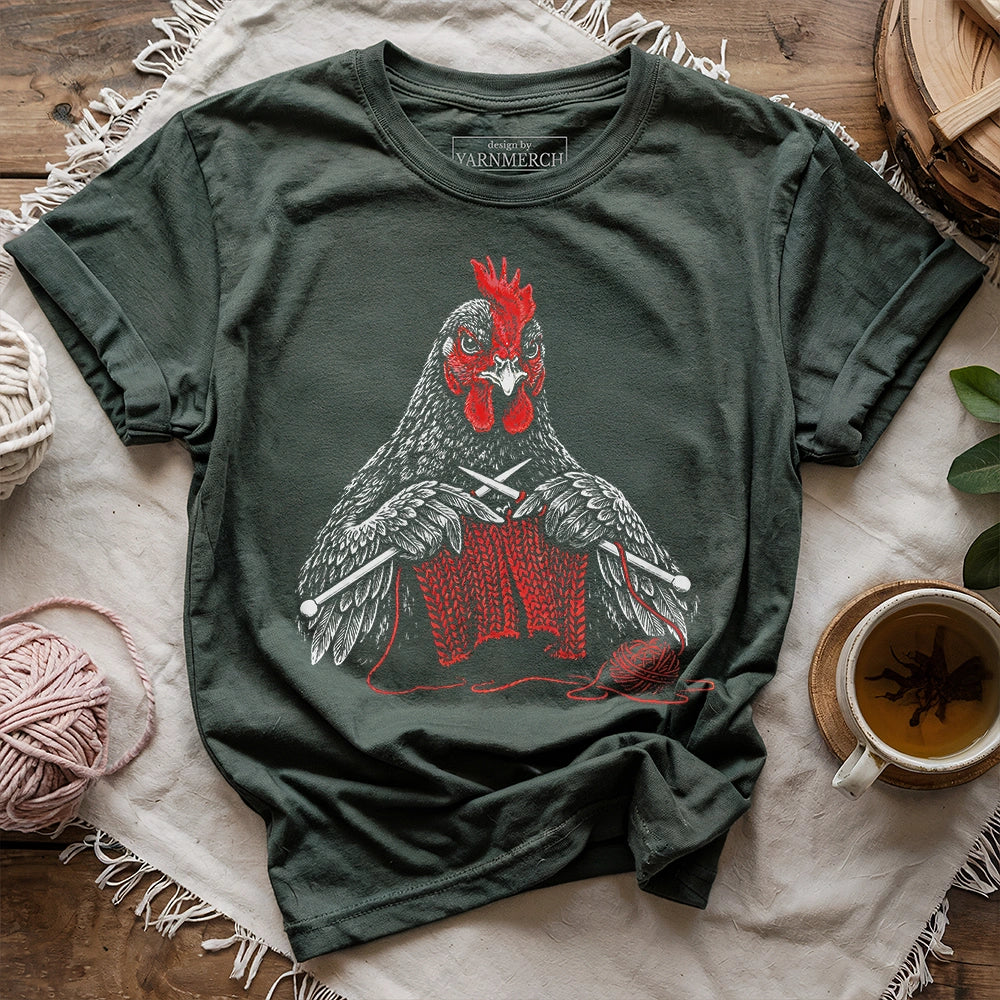Playing Yarn Chicken T-shirt