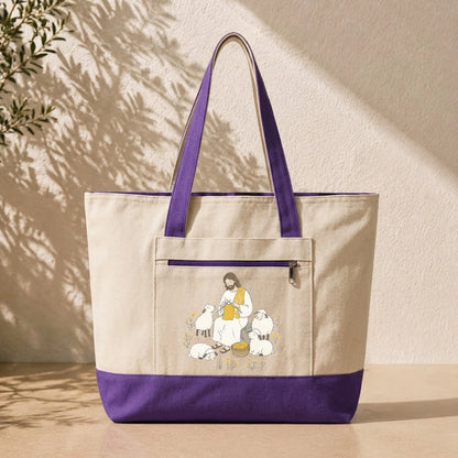 Knitting For Better Life Tote