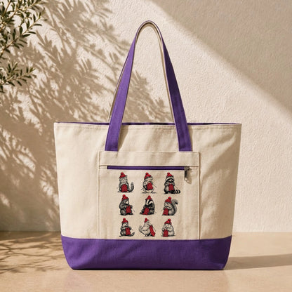Vintage Knitter Club Tote Bag