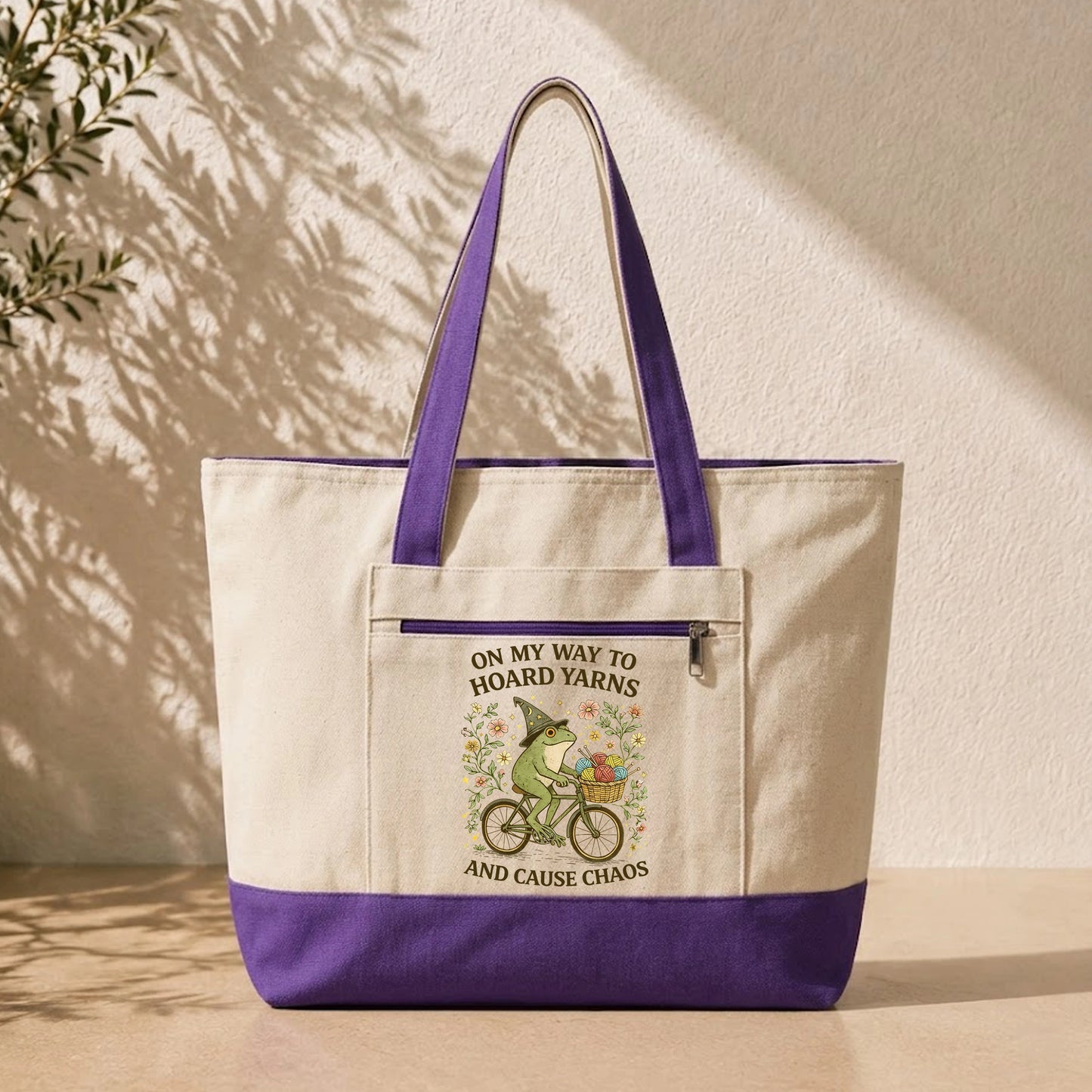 Way To Hoard Yarns Tote