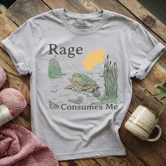 Rage Consumes Frog T-shirt