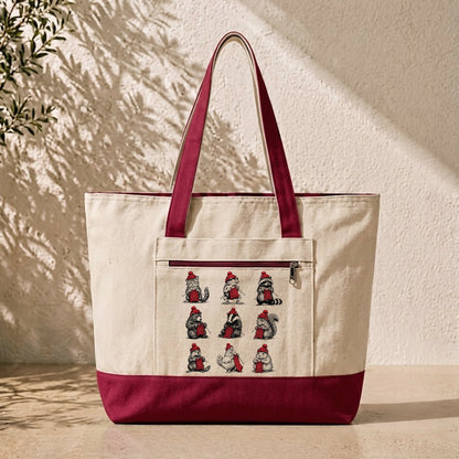 Vintage Knitter Club Tote Bag