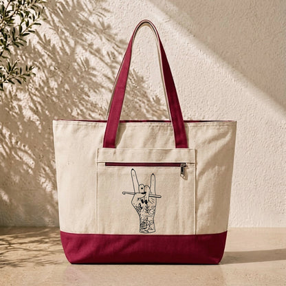 Crocheting Rock Tote