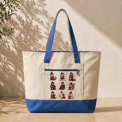 Vintage Knitter Club Tote Bag
