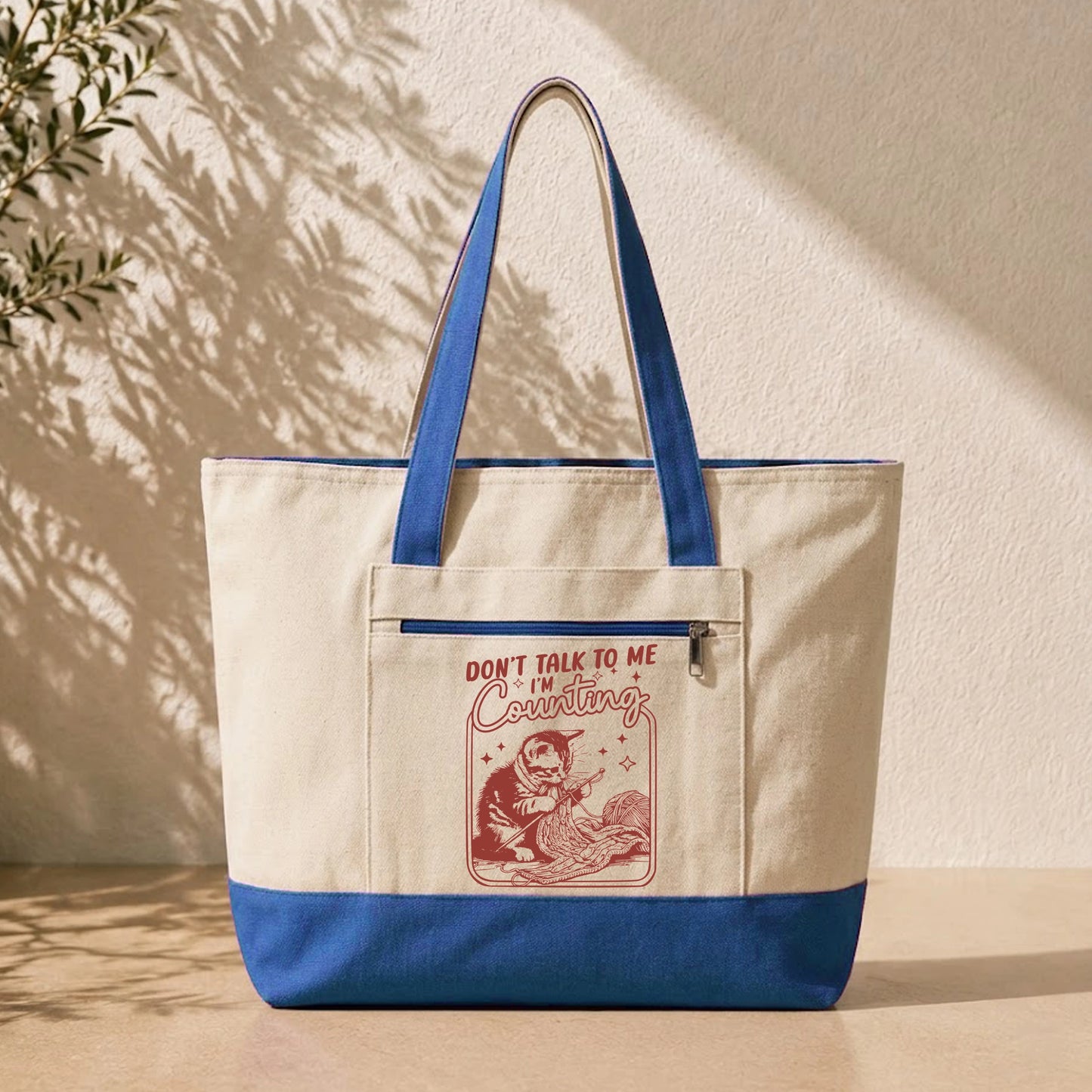 Shh... I'm Counting Tote