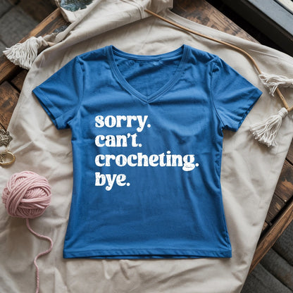 Crocheting. Bye Lady V-neck