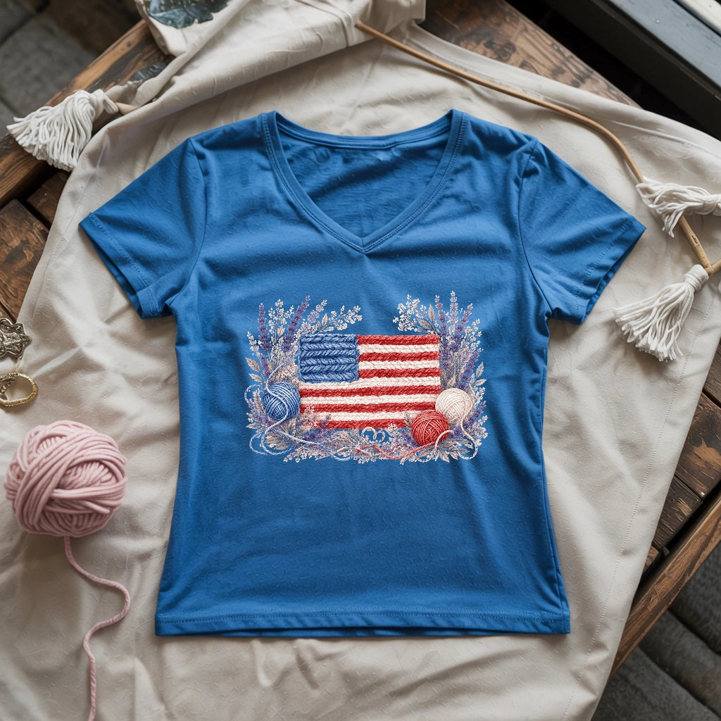 Floral Liberty Lady V-neck