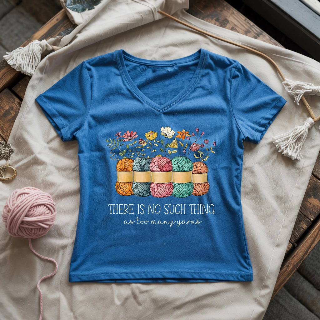 Floral Yarns Lady V-neck