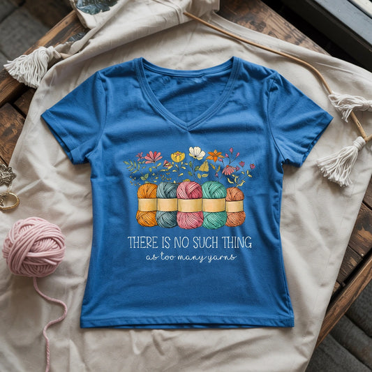 Floral Yarns Lady V-neck