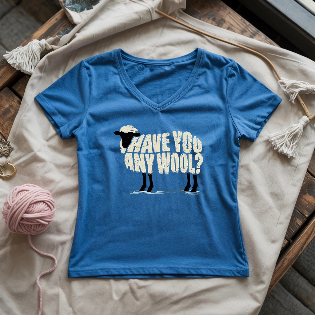 Have You Any Wool? Lady V-neck