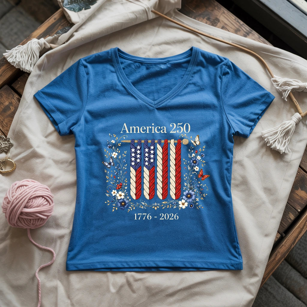 Knitberty In Bloom Lady V-neck