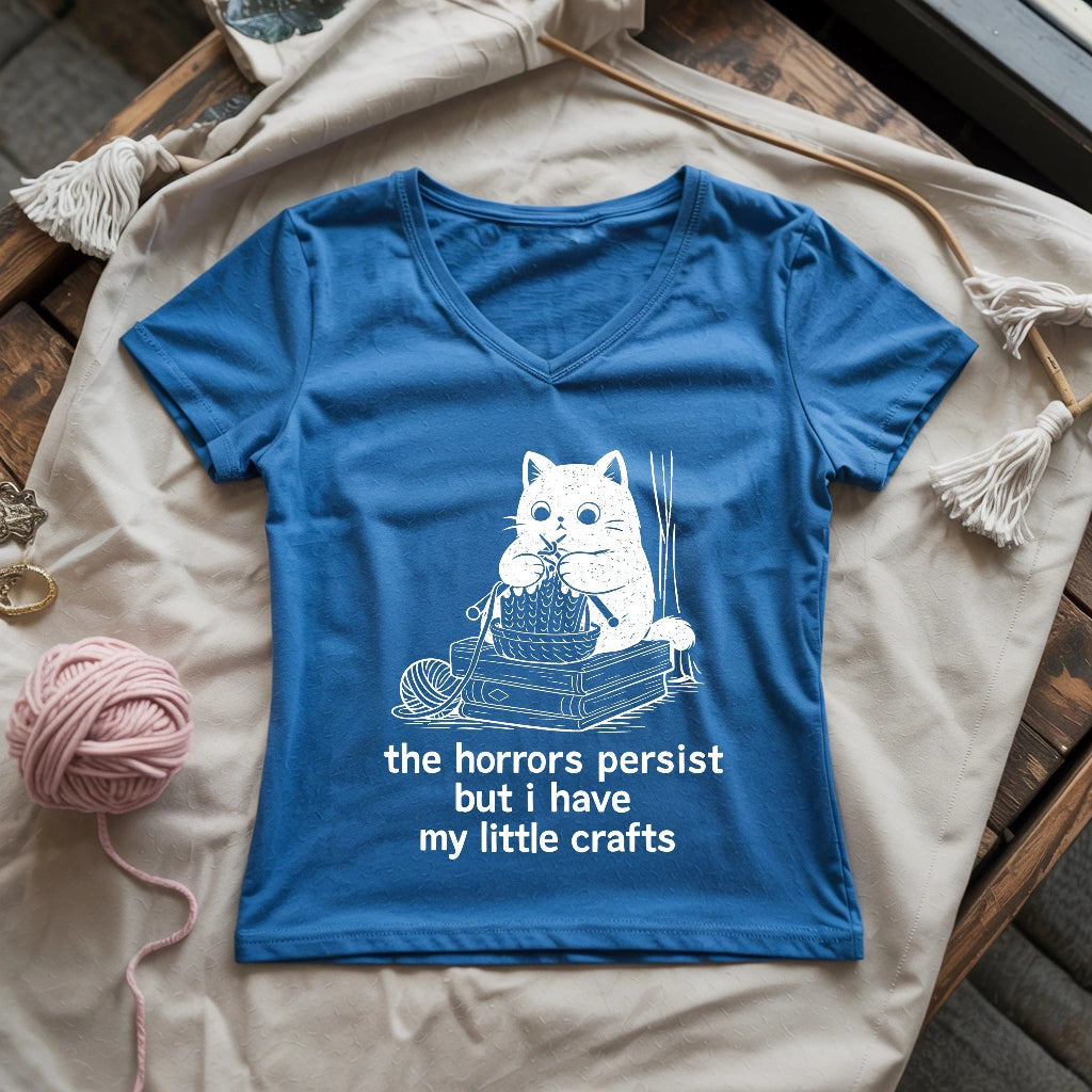 Little Crafts Lady V-neck