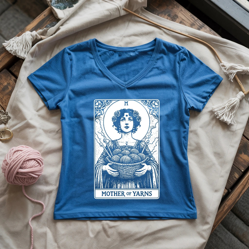 Mother of Yarns Lady V-neck