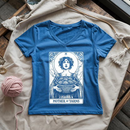 Mother of Yarns Lady V-neck