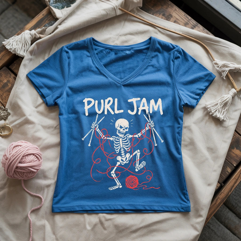 Purl Jam Lady V-neck