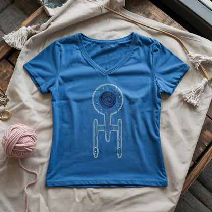 Yarn Trek Lady V-neck