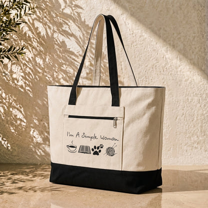 Simple Woman Tote Bag