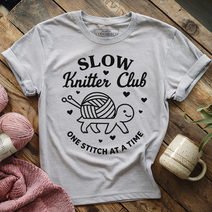 Slow Knitter Club T-shirt