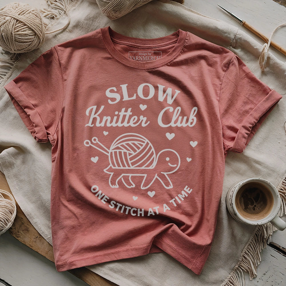 Slow Knitter Club T-shirt