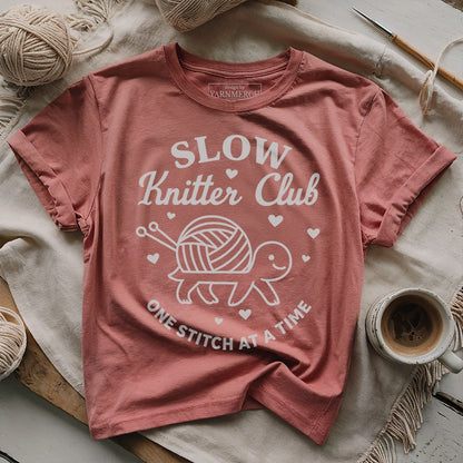 Slow Knitter Club T-shirt