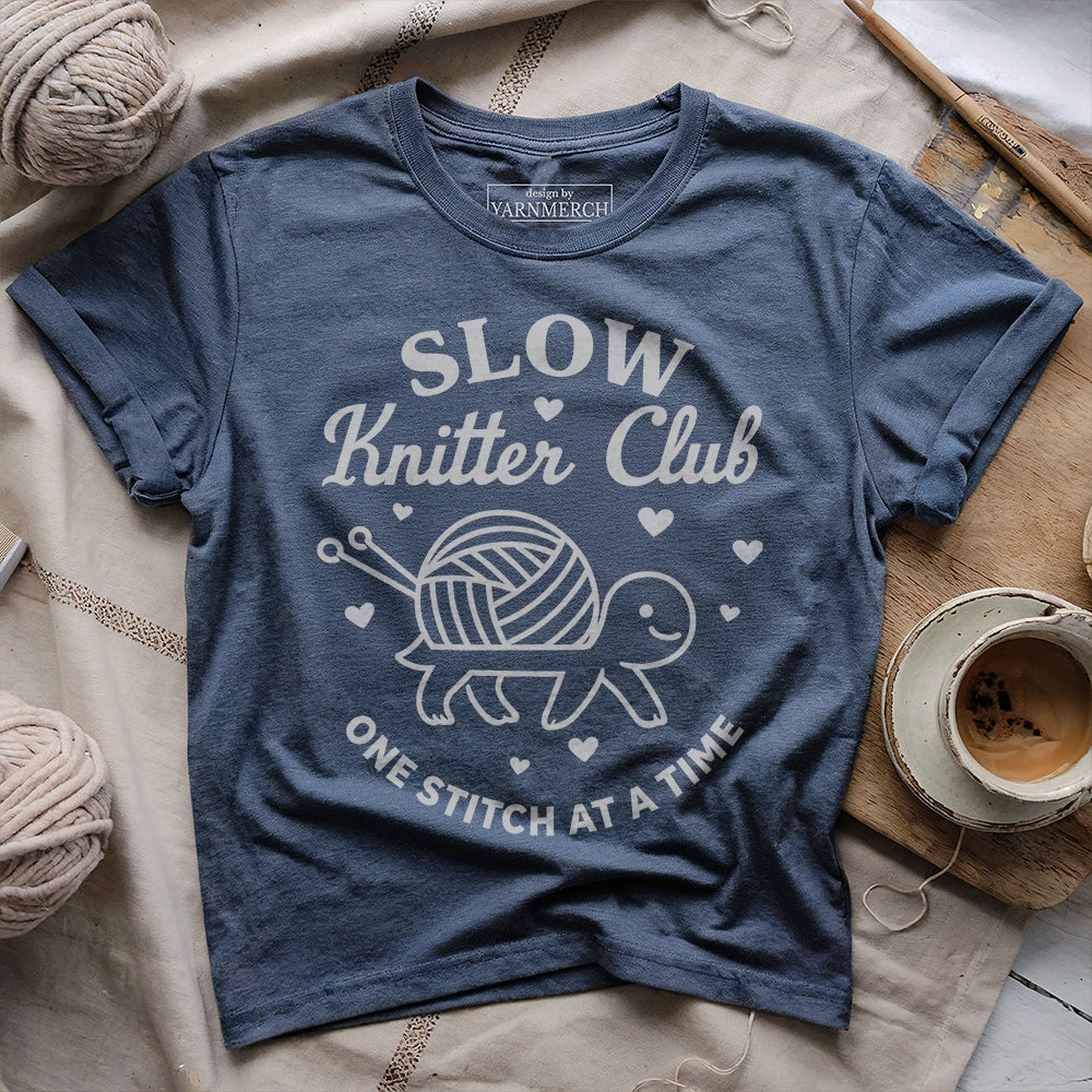 Slow Knitter Club T-shirt