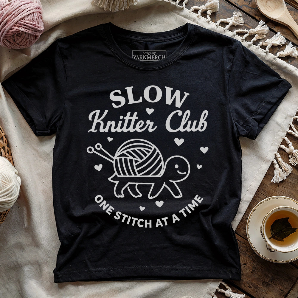 Slow Knitter Club T-shirt