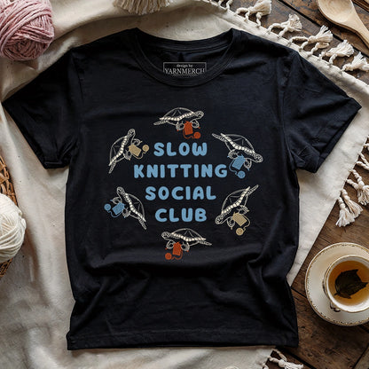 Slow Knitting Social Club T-shirt