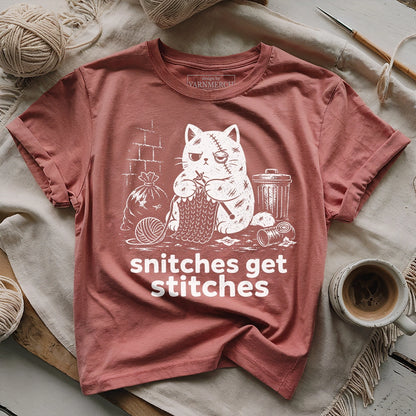 Snitches Get Stitches T-shirt