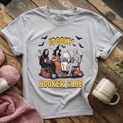 Spooky Crochet Club T-shirt