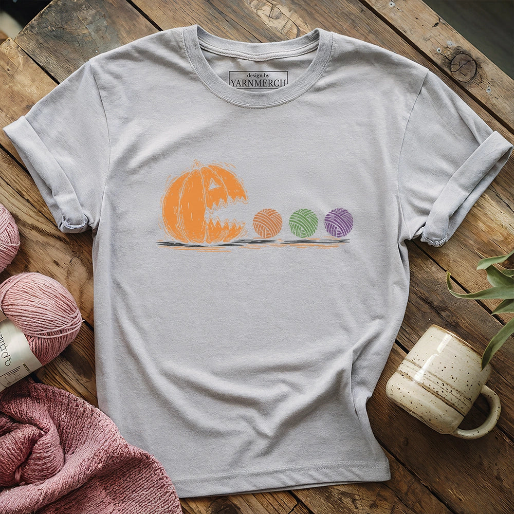 Spooky Yarn Muncher T-shirt