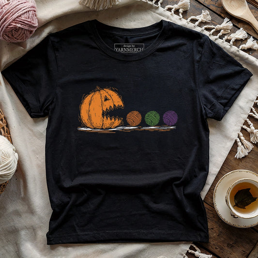 Spooky Yarn Muncher T-shirt