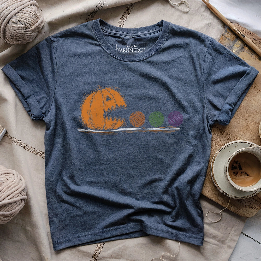 Spooky Yarn Muncher T-shirt