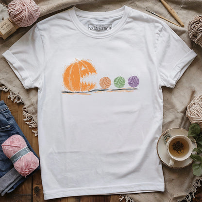 Spooky Yarn Muncher T-shirt