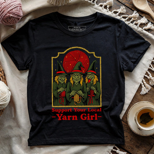 Support Local Yarn Girl T-shirt