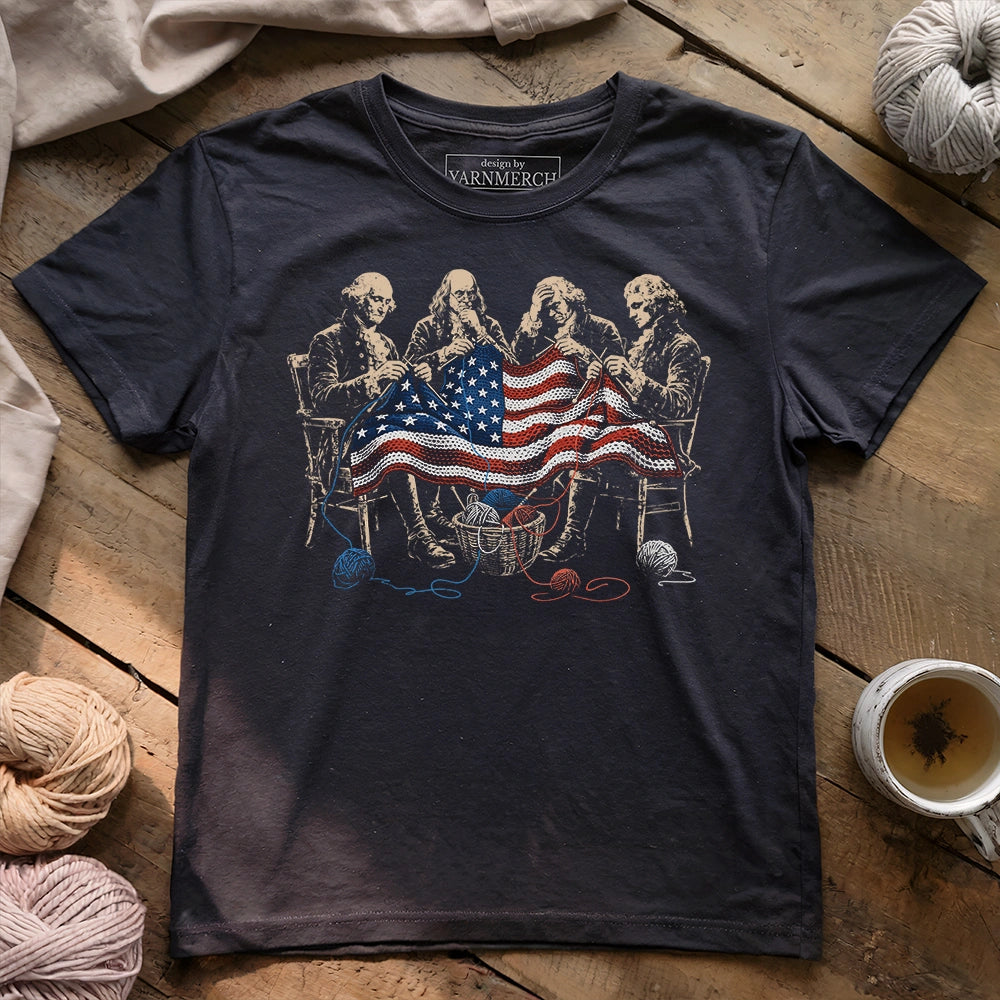 The Founding Knitters America T-shirt