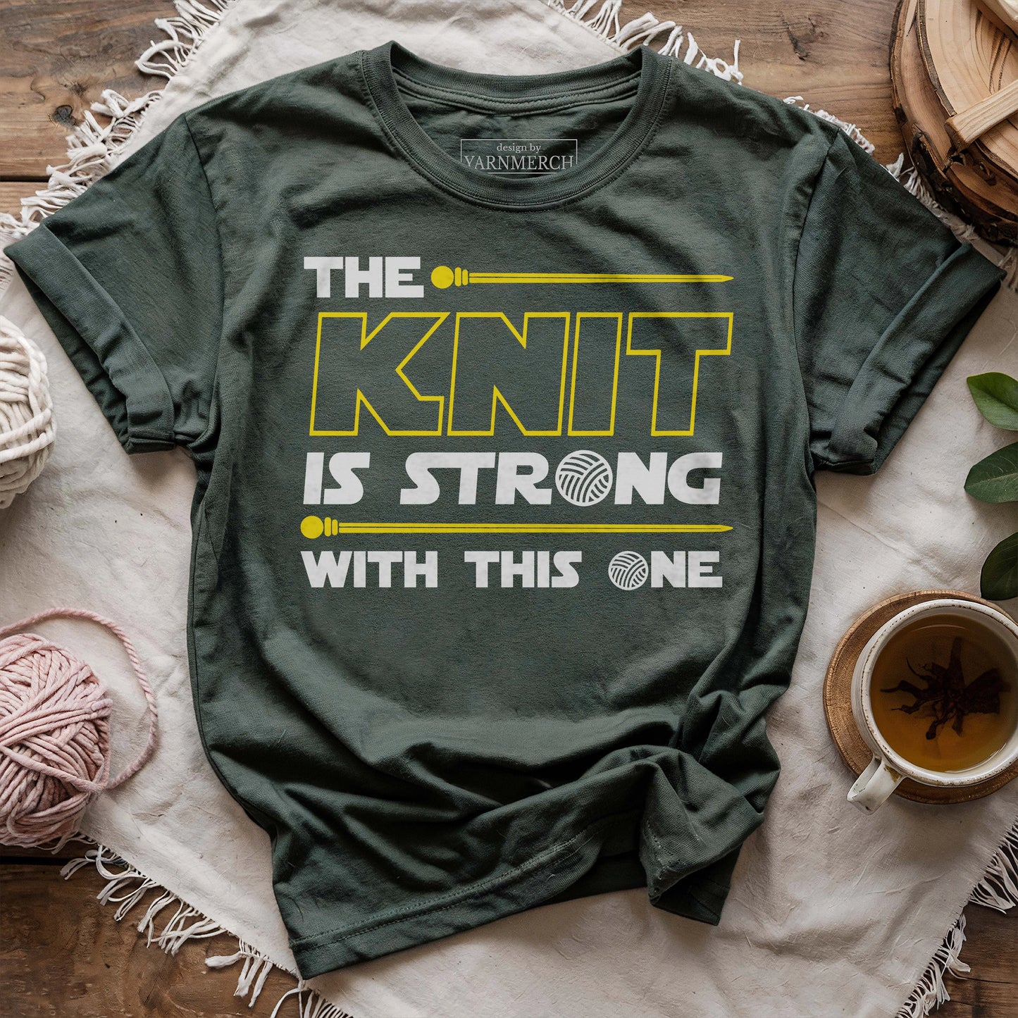 The Knit Is Strong With This One T-shirt