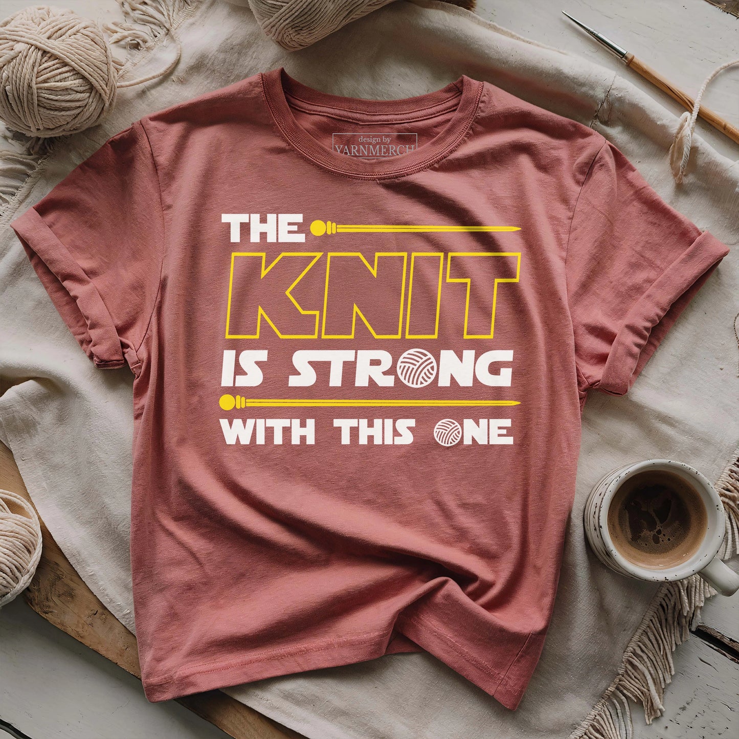 The Knit Is Strong With This One T-shirt