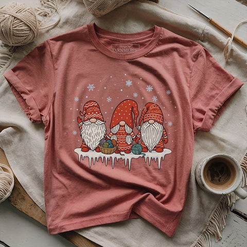 Three Knitty Gnomes T-shirt