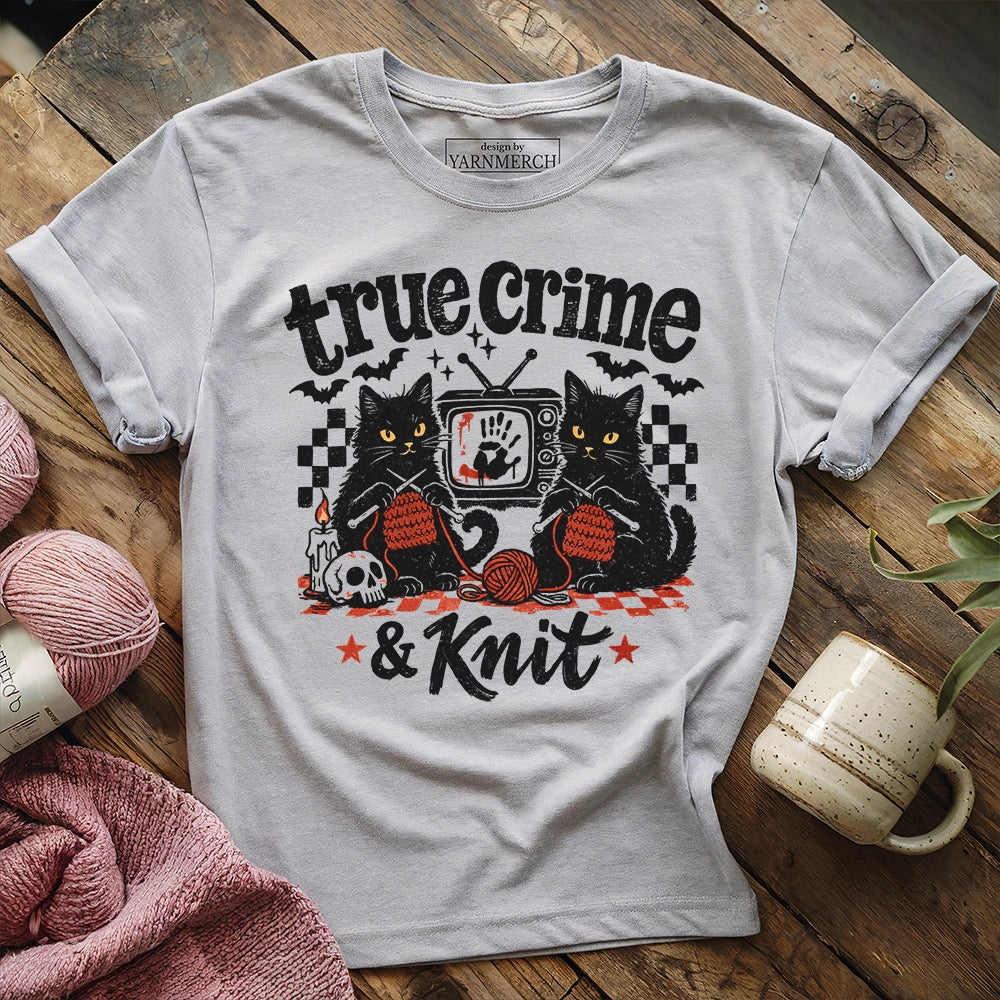 True Crime & Knit T-shirt