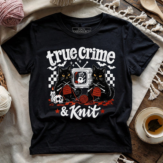 True Crime & Knit T-shirt