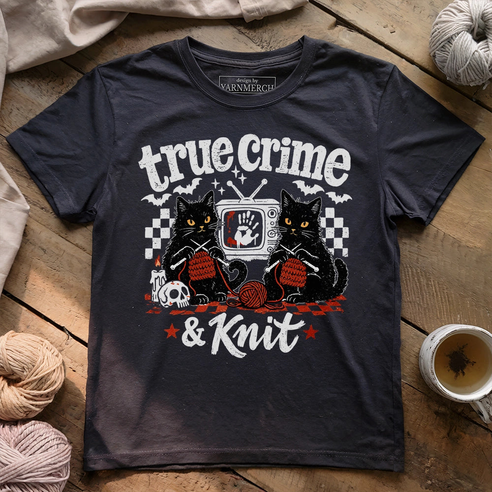 True Crime & Knit T-shirt