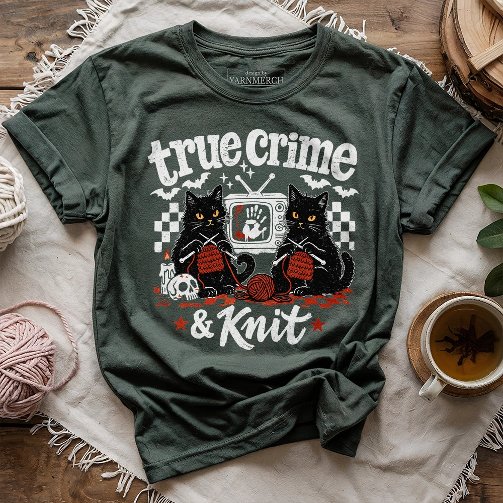 True Crime & Knit T-shirt