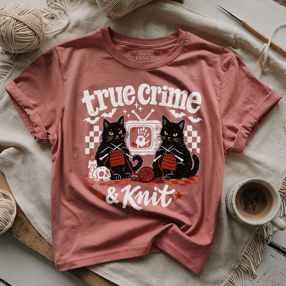 True Crime & Knit T-shirt