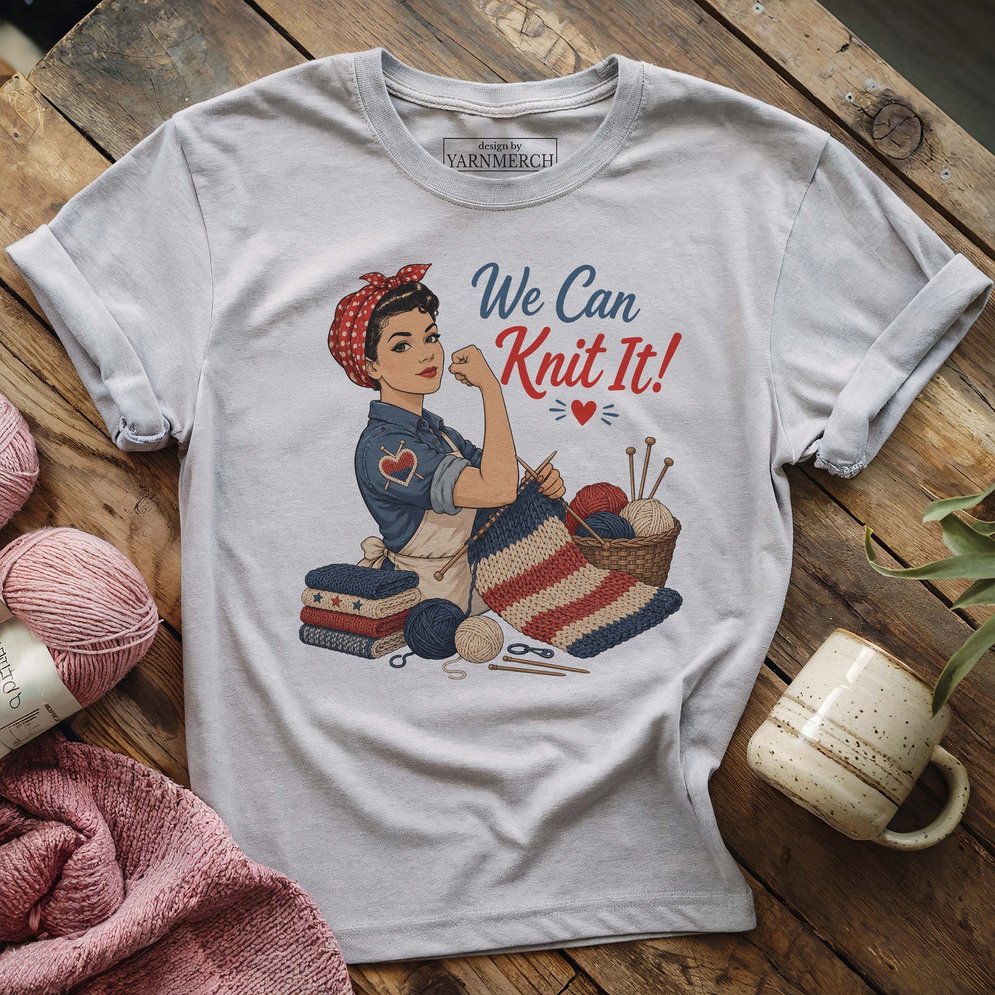 We Can Knit It T-shirt