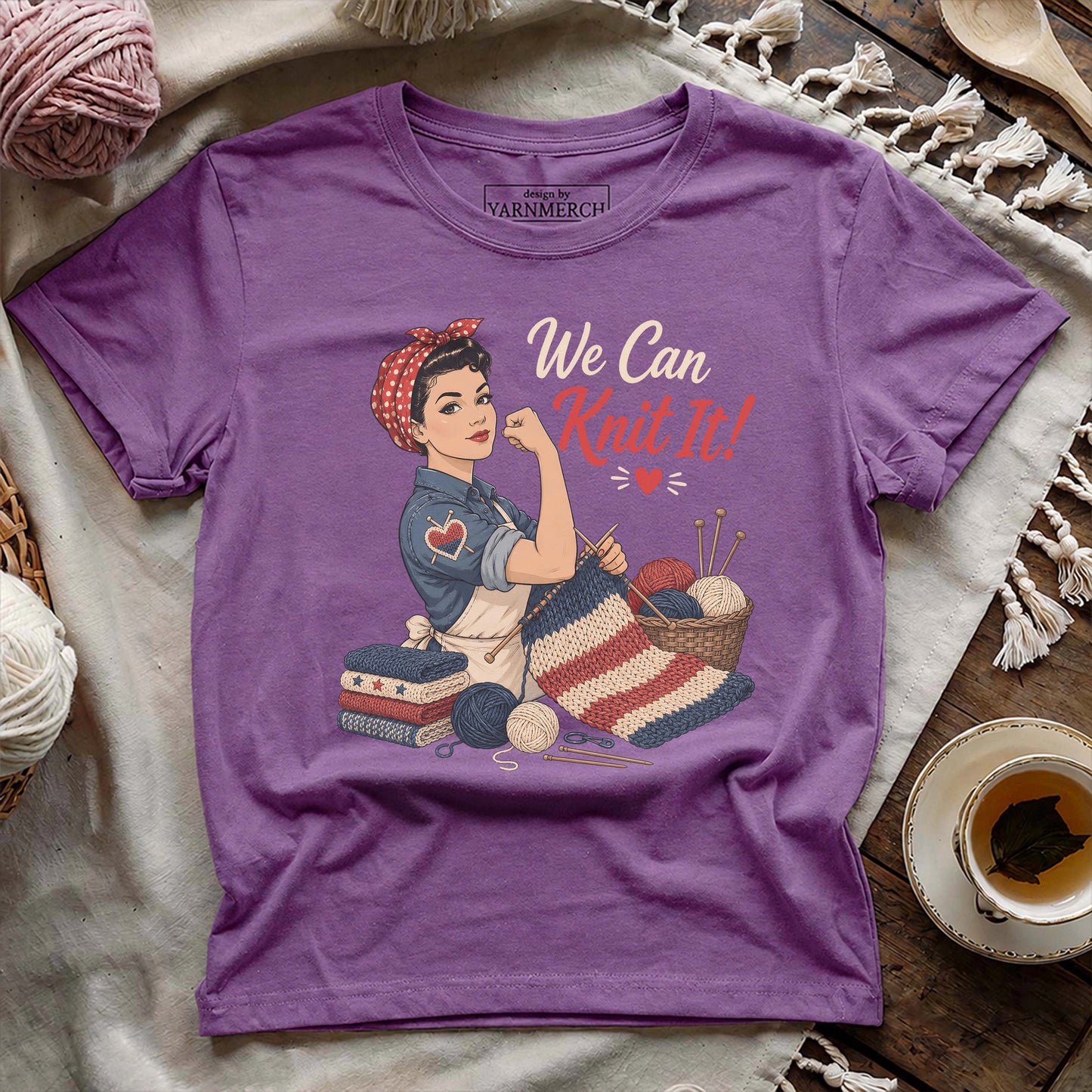 We Can Knit It T-shirt
