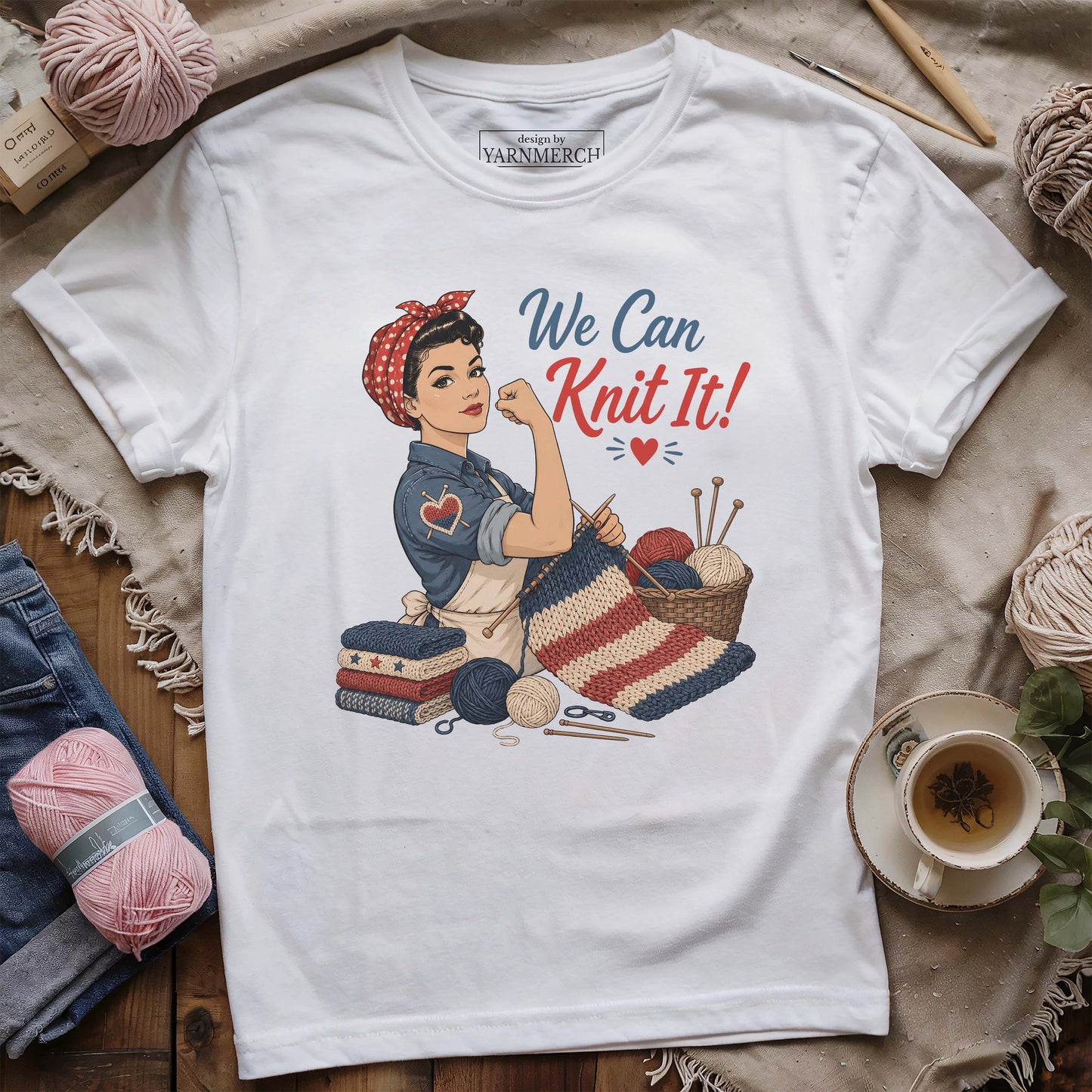 We Can Knit It T-shirt