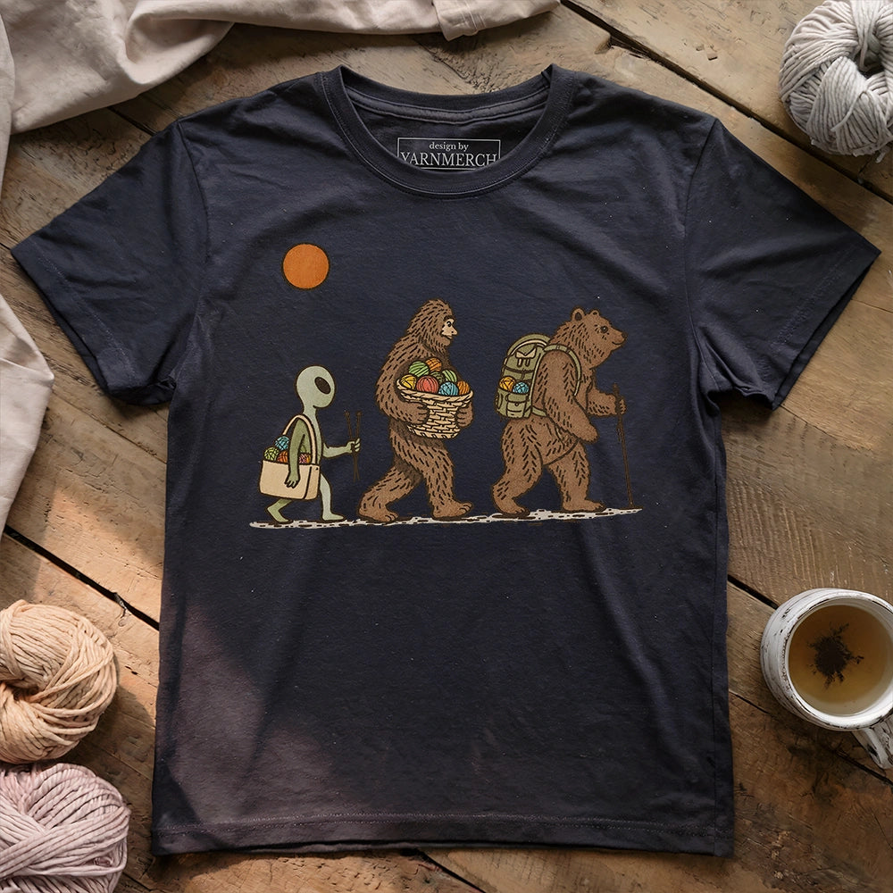 We've Gone Knitting T-shirt