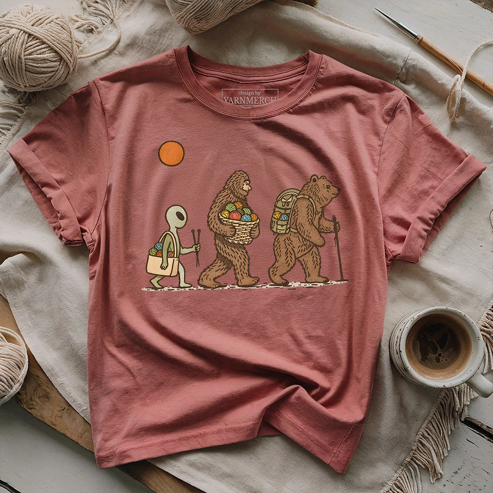 We've Gone Knitting T-shirt