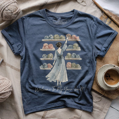 Welcome To My Yarn Vault T-shirt