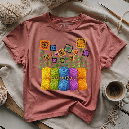 Where Granny Squares Bloom T-shirt